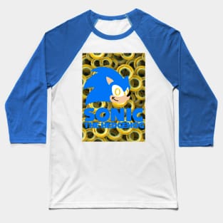 Chasing Coins Sonic Baseball T-Shirt